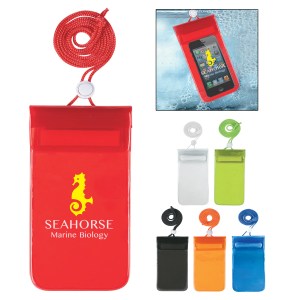 Waterproof Pouch With Neck Cord 1 Waterproof Pouch With Neck Cord 1