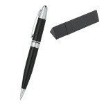 Elite Executive Pen In Case - 931 BLKSIL Side Elite Executive Pen In Case - 931 BLKSIL Side