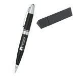 Elite Executive Pen In Case - 931 BLKSIL Padprint Elite Executive Pen In Case - 931 BLKSIL Padprint