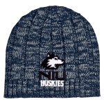 Knit Beanie Cap - 1094 NAV Embroidery Knit Beanie Cap - 1094 NAV Embroidery
