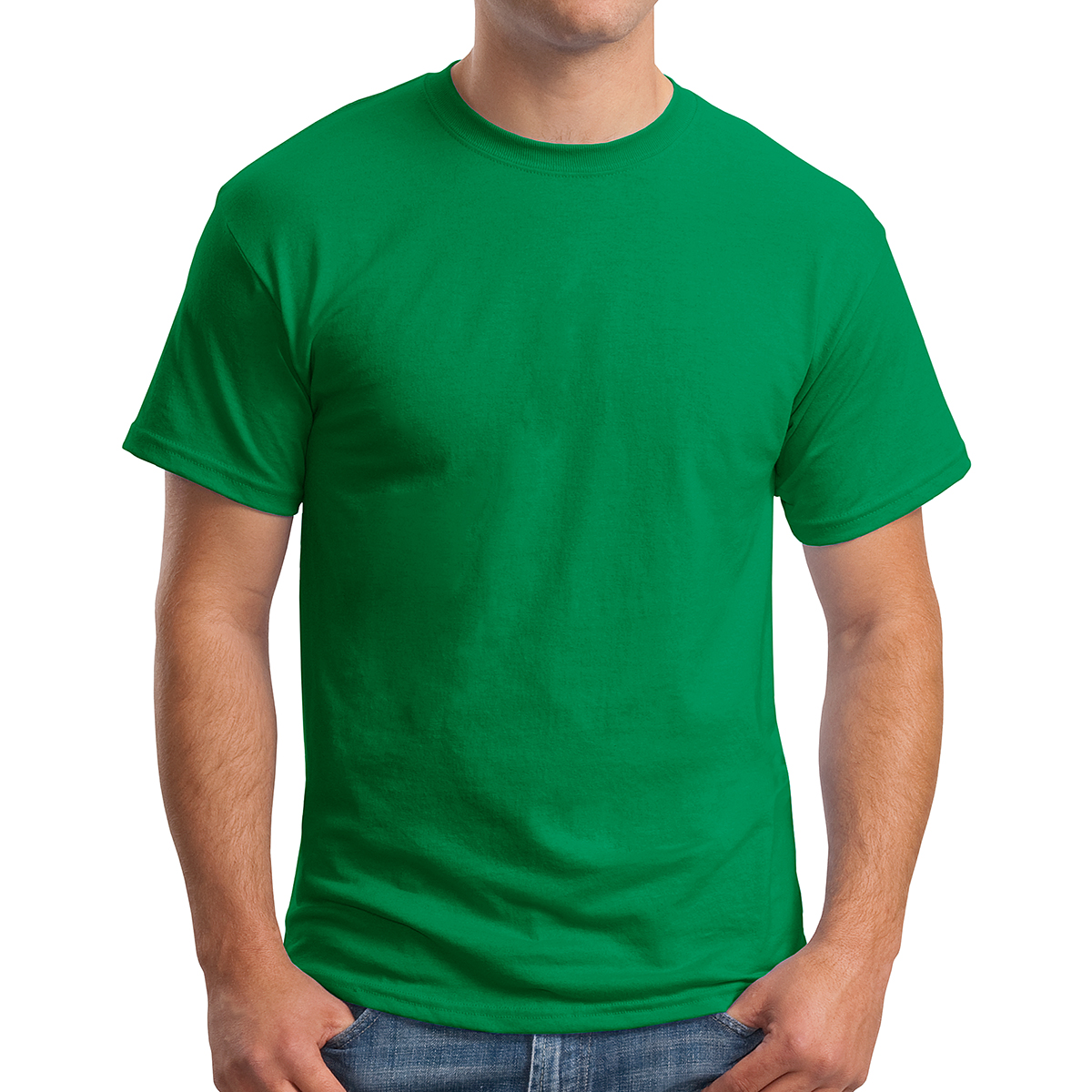 Hanes® - Ecosmart® 50/50 Cotton/poly T-shirt 1