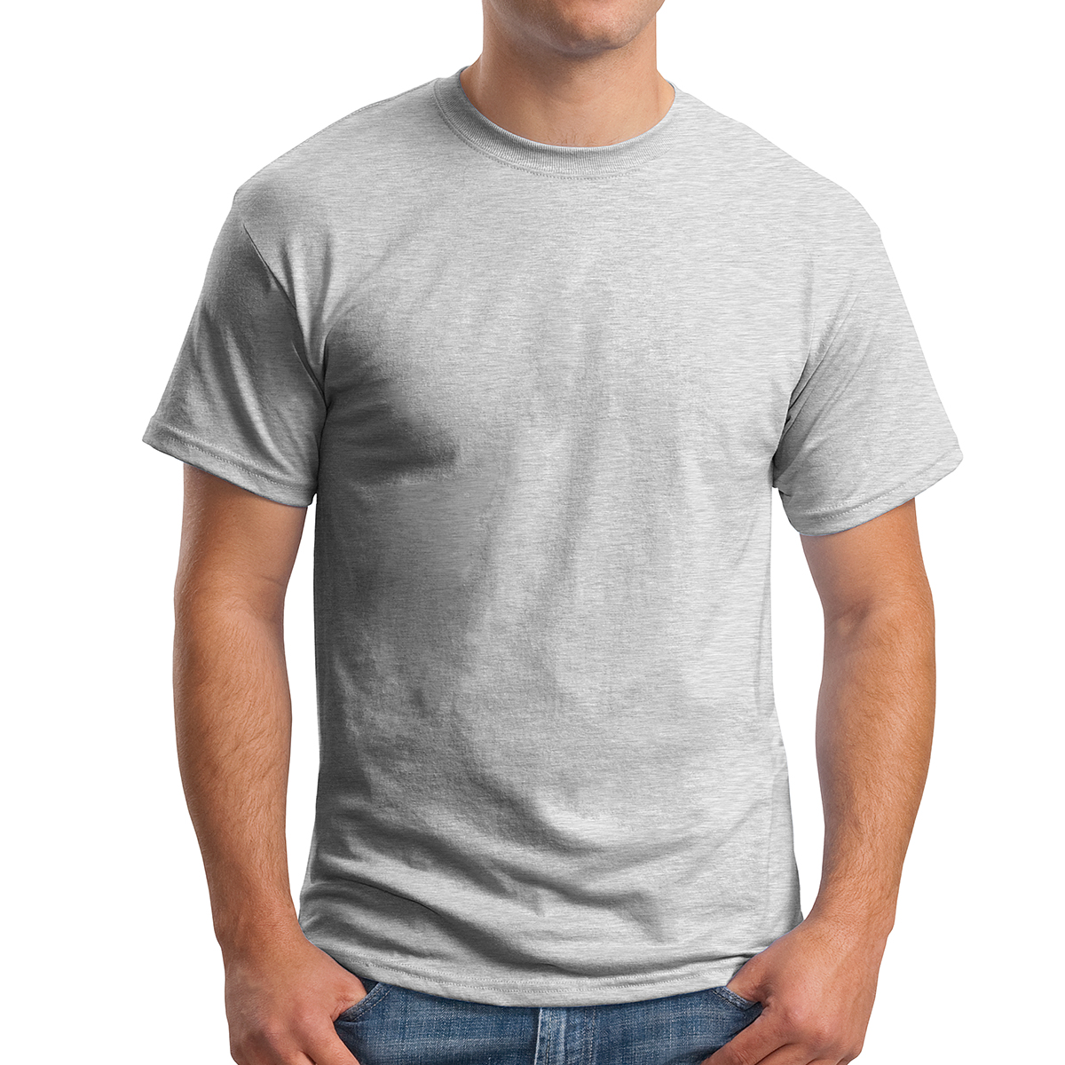 Hanes® - Ecosmart® 50/50 Cotton/poly T-shirt 1