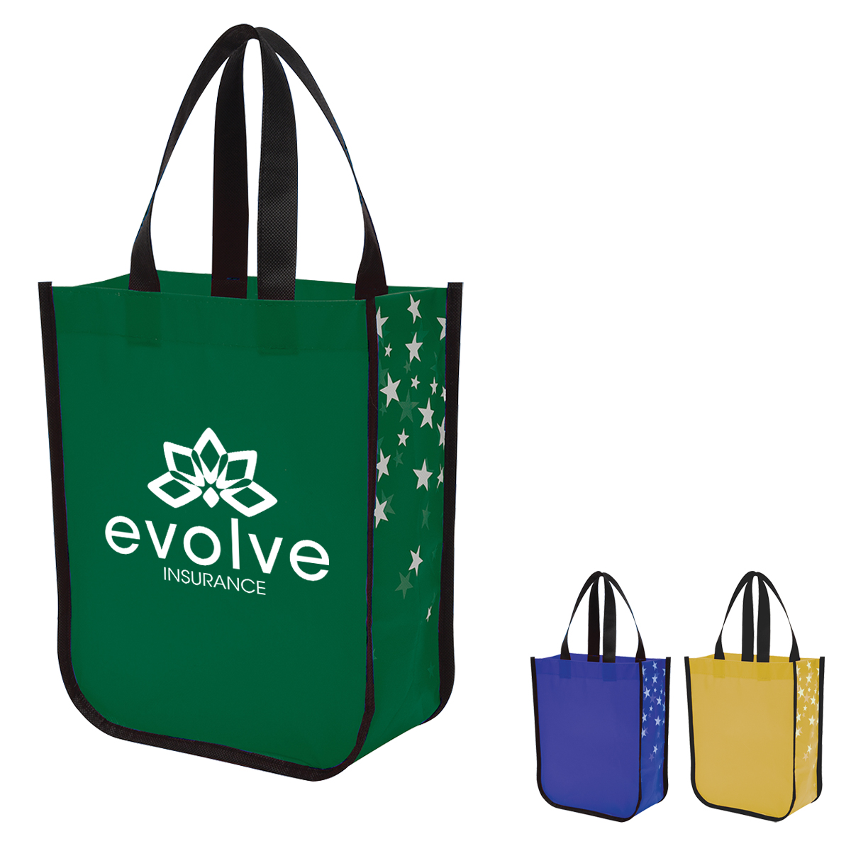 Star Struck Laminated Non-woven Tote Bag 1