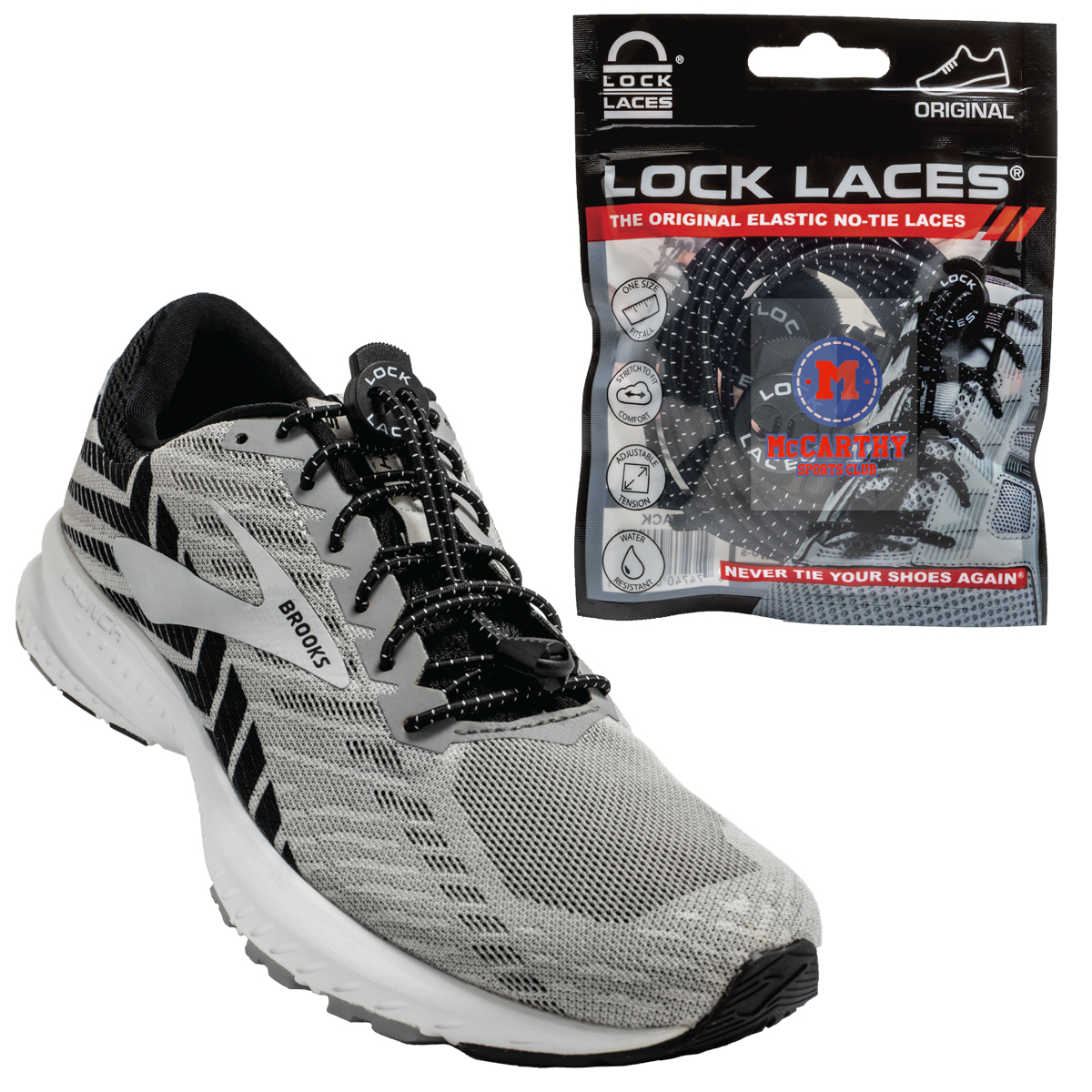 Lock Laces® No Tie Shoelaces 1