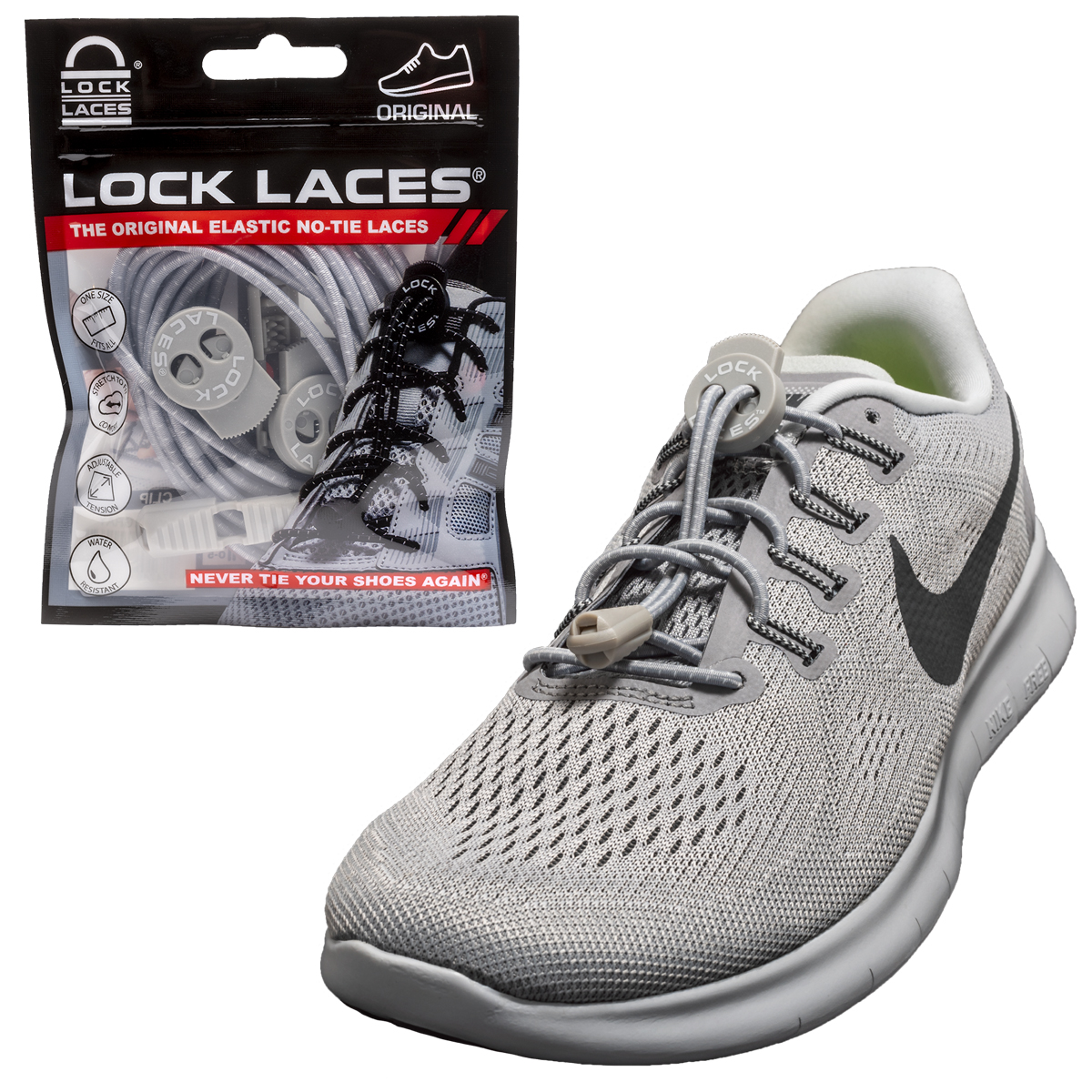 Lock Laces® No Tie Shoelaces 1
