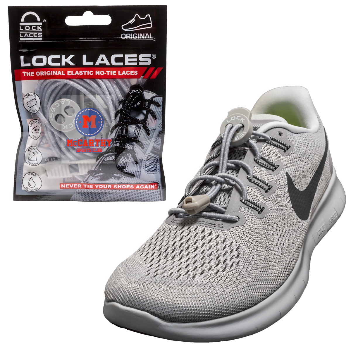 Lock Laces® No Tie Shoelaces 1