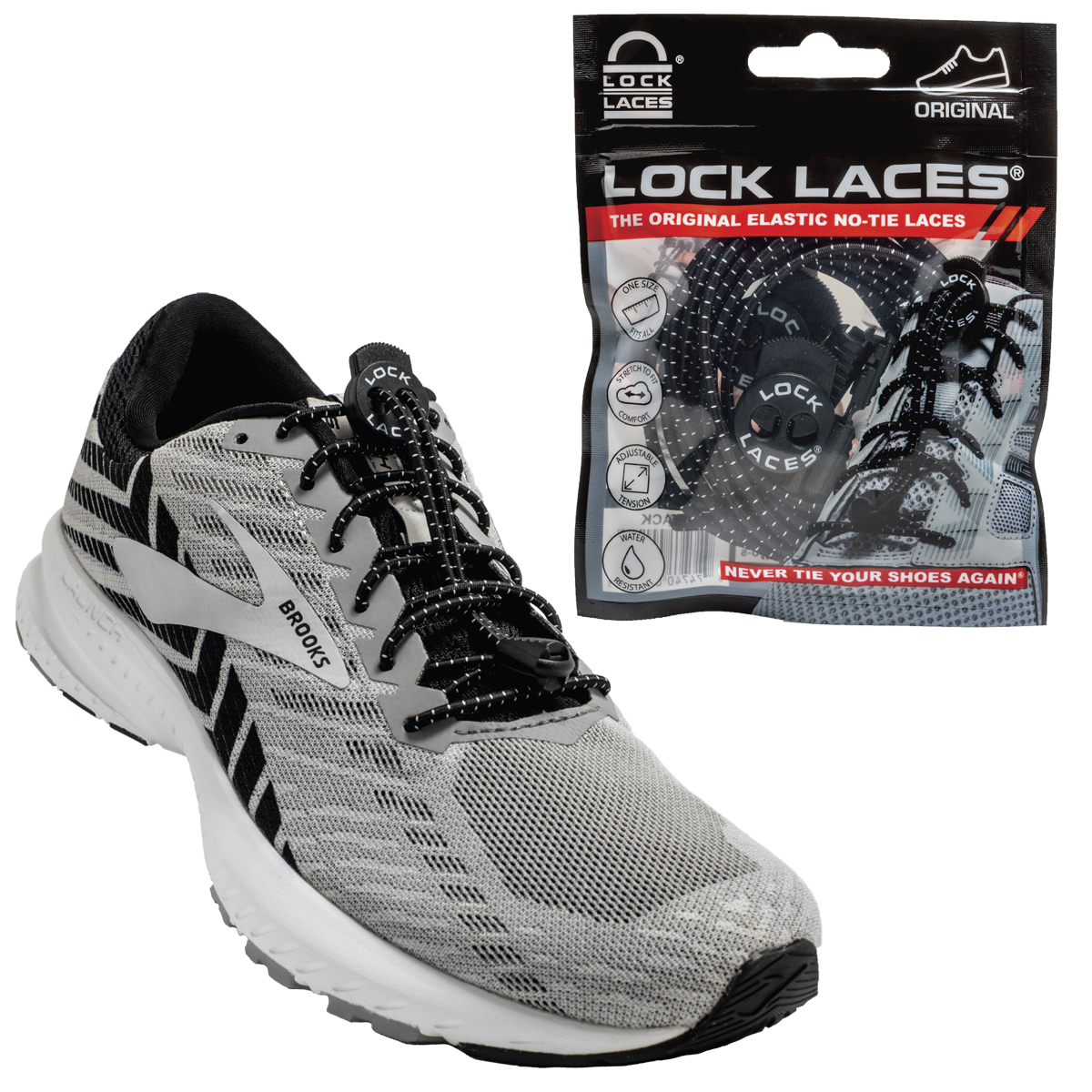 Lock Laces® No Tie Shoelaces 1