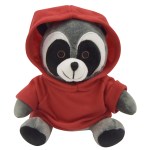 6" Rocco Raccoon - 1289 GRAWHTBLK Hoodie 6" Rocco Raccoon - 1289 GRAWHTBLK Hoodie