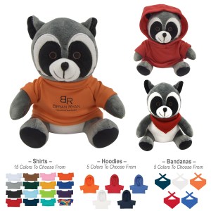 6" Rocco Raccoon 1 6" Rocco Raccoon 1