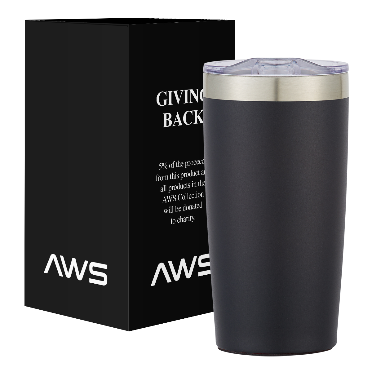 Aws 20 Oz. Full Color Two-tone Himalayan Tumbler 1