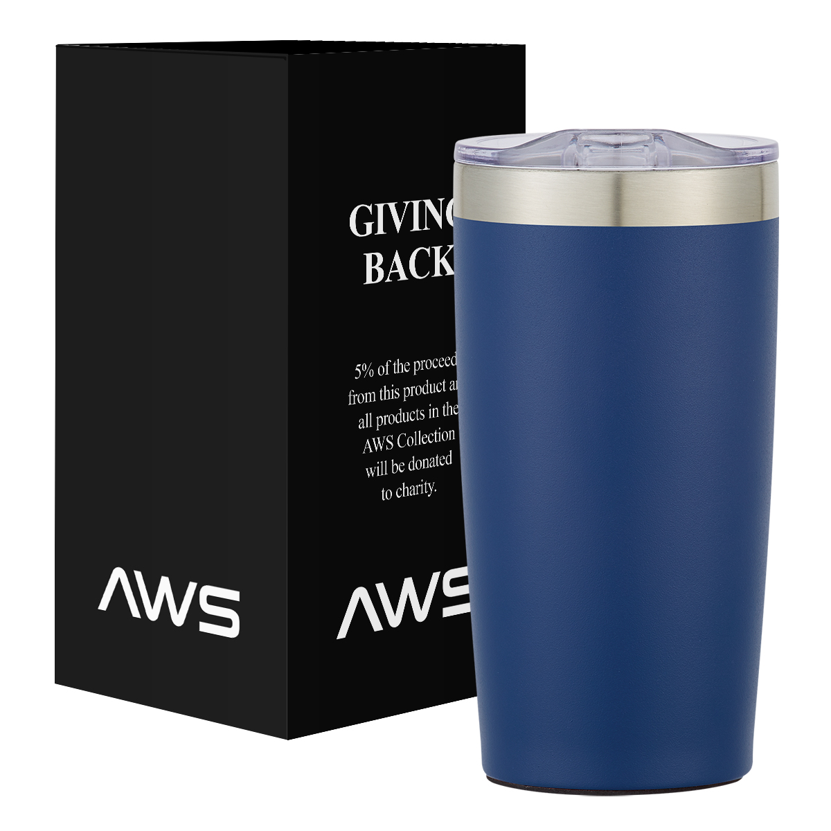Aws 20 Oz. Full Color Two-tone Himalayan Tumbler 1