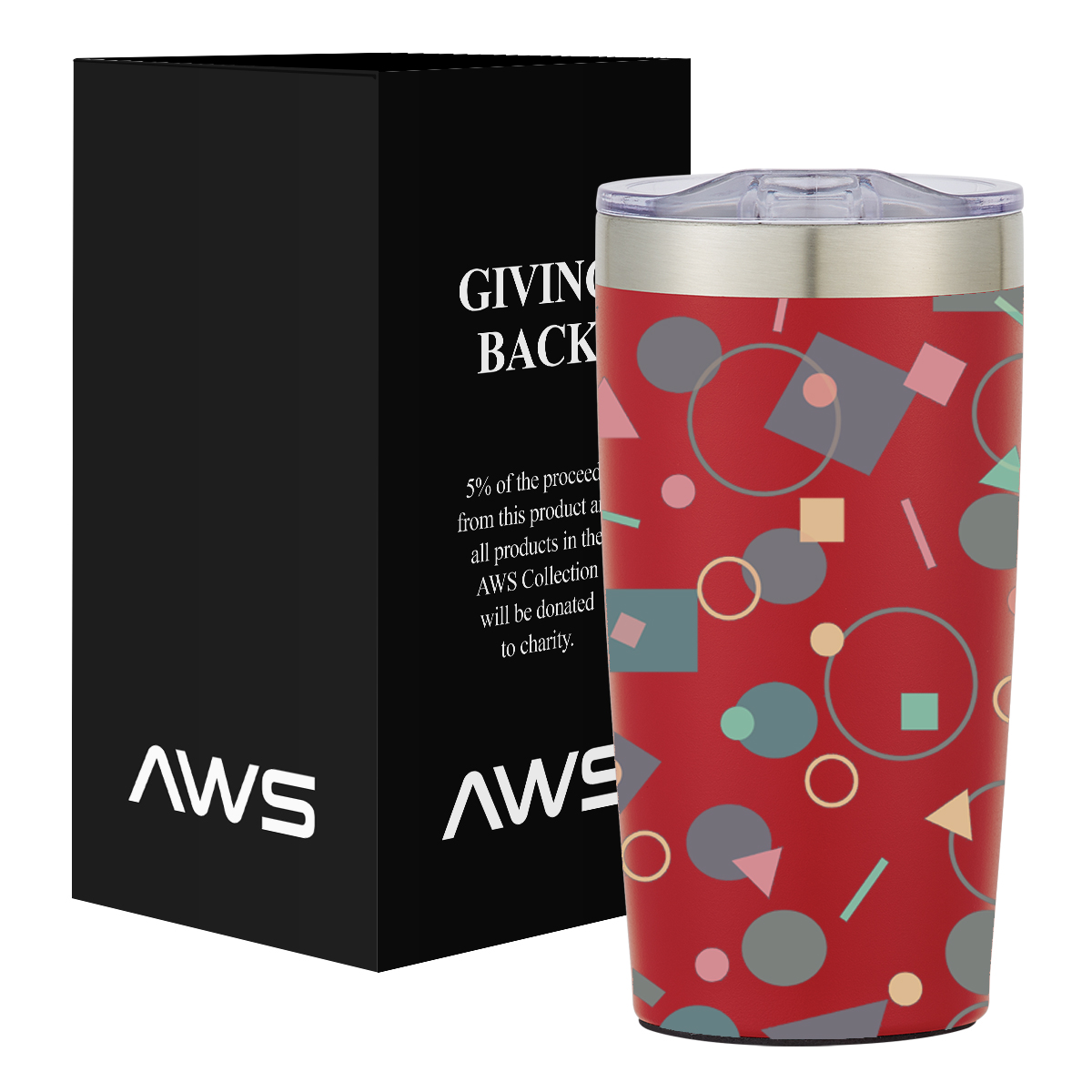Aws 20 Oz. Full Color Two-tone Himalayan Tumbler 1