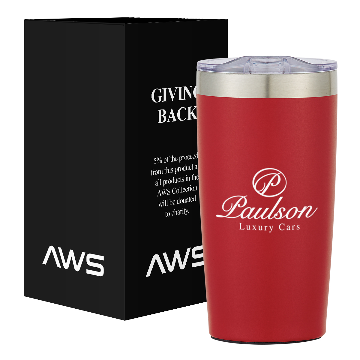 Aws 20 Oz. Full Color Two-tone Himalayan Tumbler 1