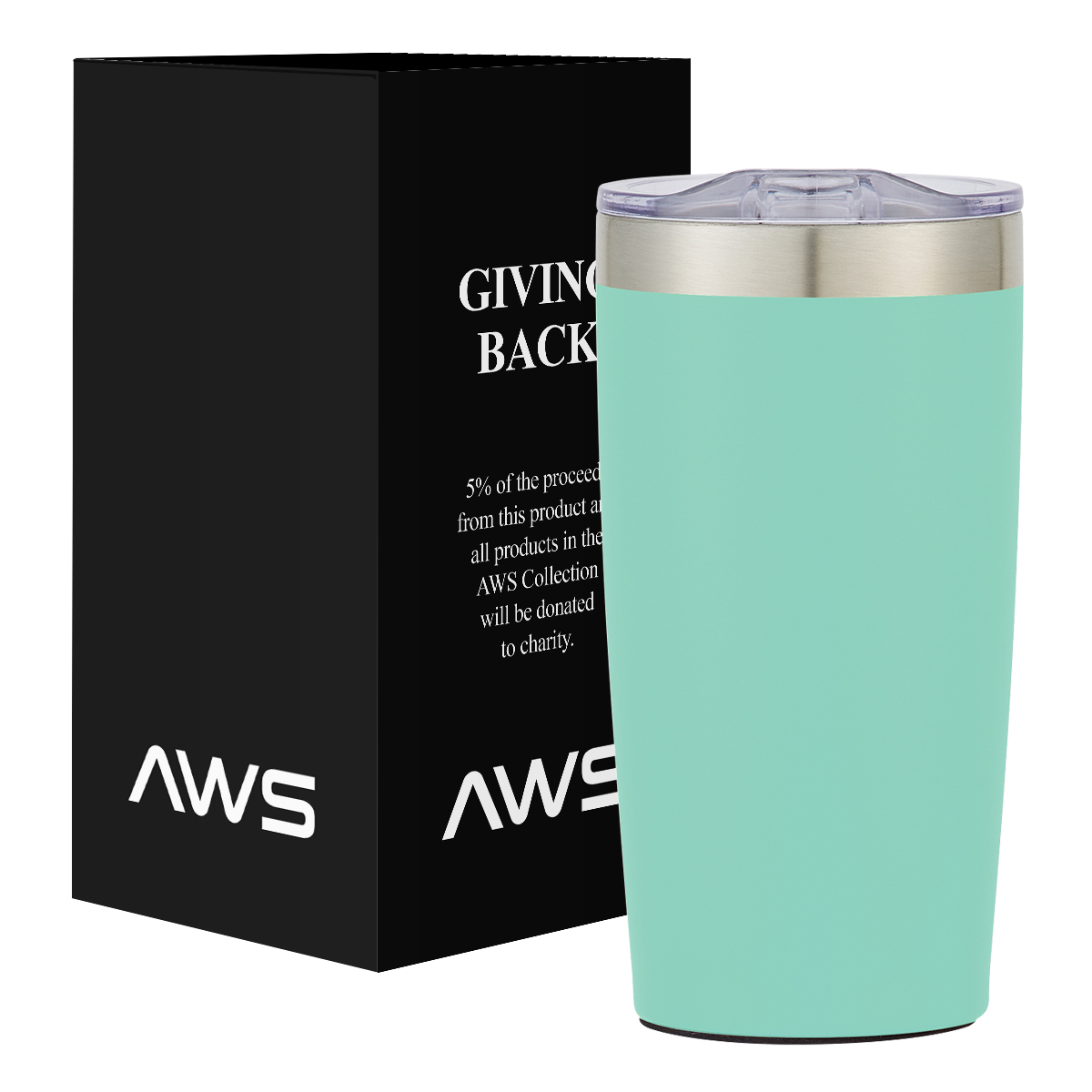 Aws 20 Oz. Full Color Two-tone Himalayan Tumbler 1