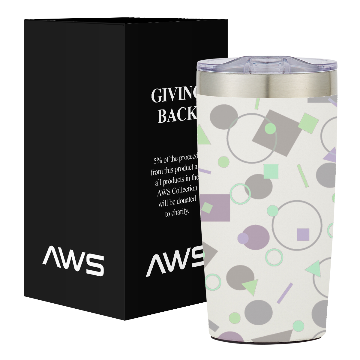 Aws 20 Oz. Full Color Two-tone Himalayan Tumbler 1