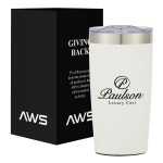 Aws 20 Oz. Full Color Two-tone Himalayan Tumbler - 5153 WHT Silkscreen Aws 20 Oz. Full Color Two-tone Himalayan Tumbler - 5153 WHT Silkscreen