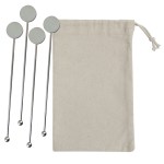 Stainless Steel Cocktail Stirrers Set - 95158 Stainless Steel Cocktail Stirrers Set - 95158