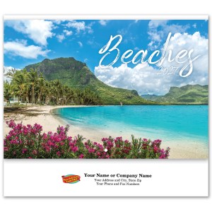 Full Color Beaches Spiral Wall Calendar 1 Full Color Beaches Spiral Wall Calendar 1