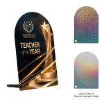 Acrylic Award - Arch Rectangle 7" 1 Acrylic Award - Arch Rectangle 7" 1