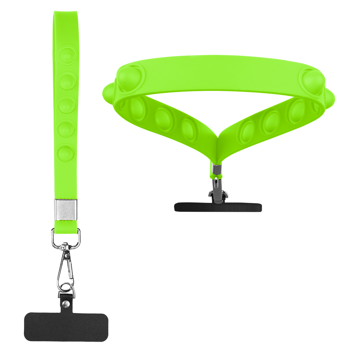 Push Pop Phone Tether Wristlet 1