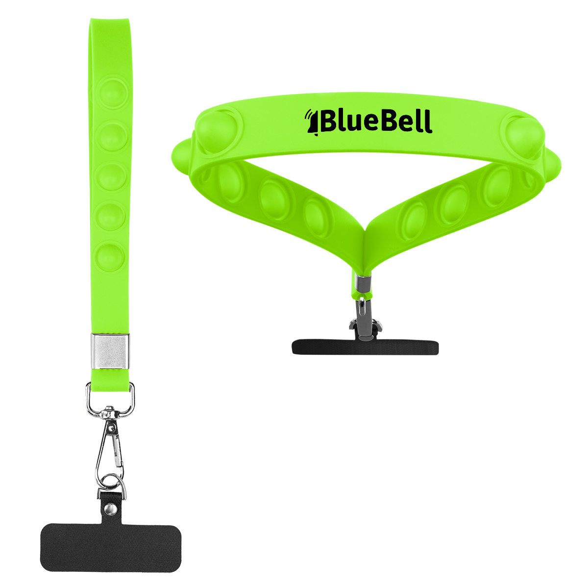 Push Pop Phone Tether Wristlet 1