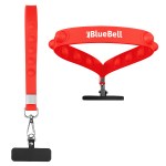 Push Pop Phone Tether Wristlet - 25239 RED Padprint Push Pop Phone Tether Wristlet - 25239 RED Padprint