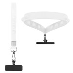 Push Pop Phone Tether Wristlet - 25239 WHT Blank Push Pop Phone Tether Wristlet - 25239 WHT Blank