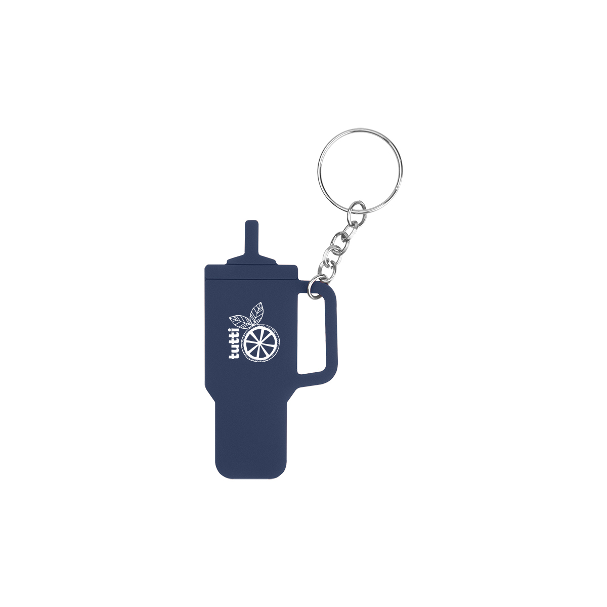 Intrepid Tumbler Shaped Silicone Key Ring 1