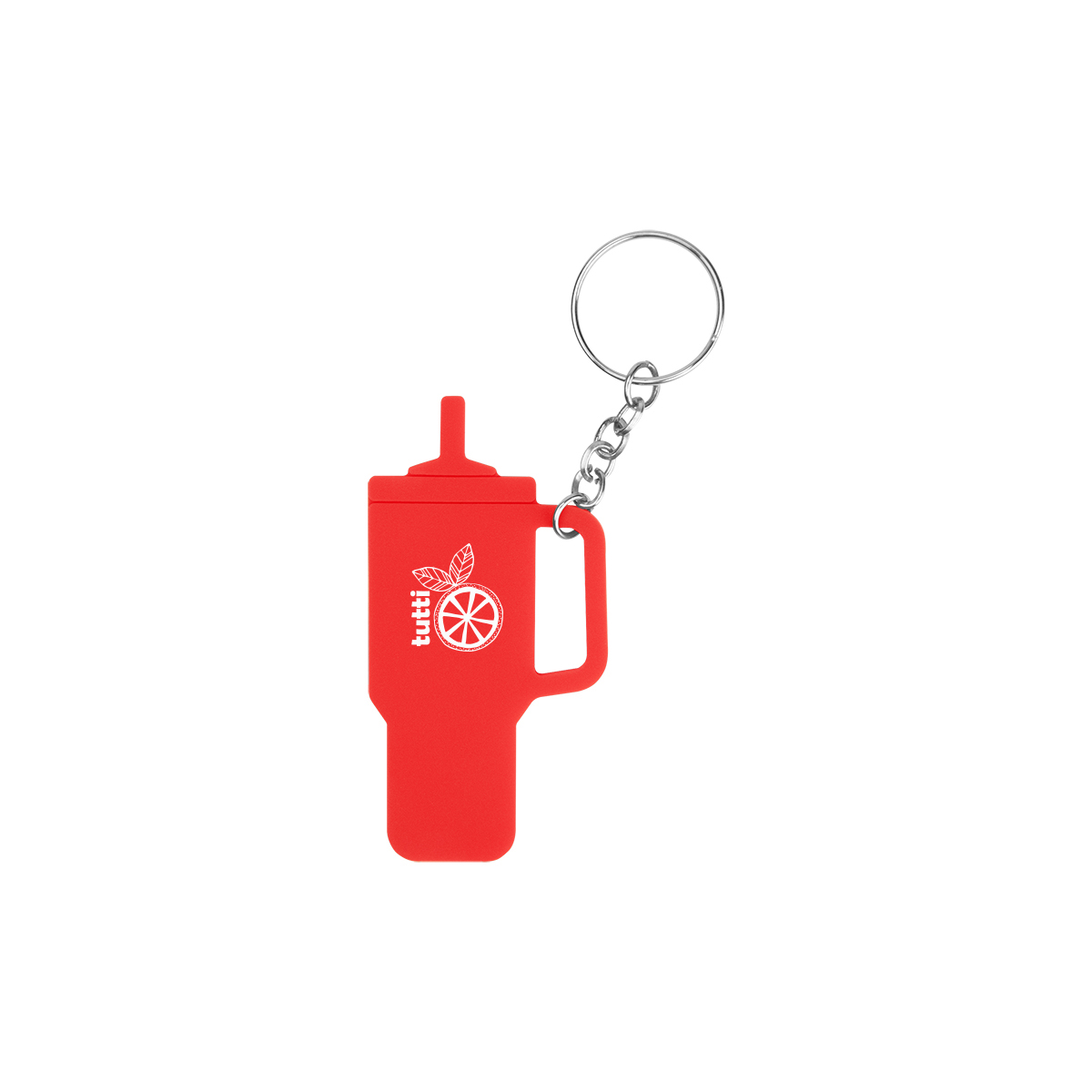 Intrepid Tumbler Shaped Silicone Key Ring 1