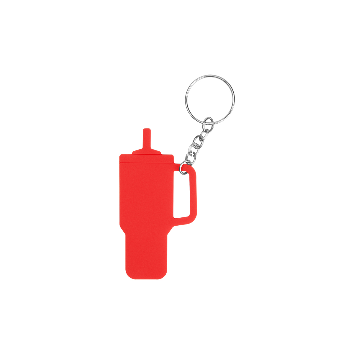 Intrepid Tumbler Shaped Silicone Key Ring 1