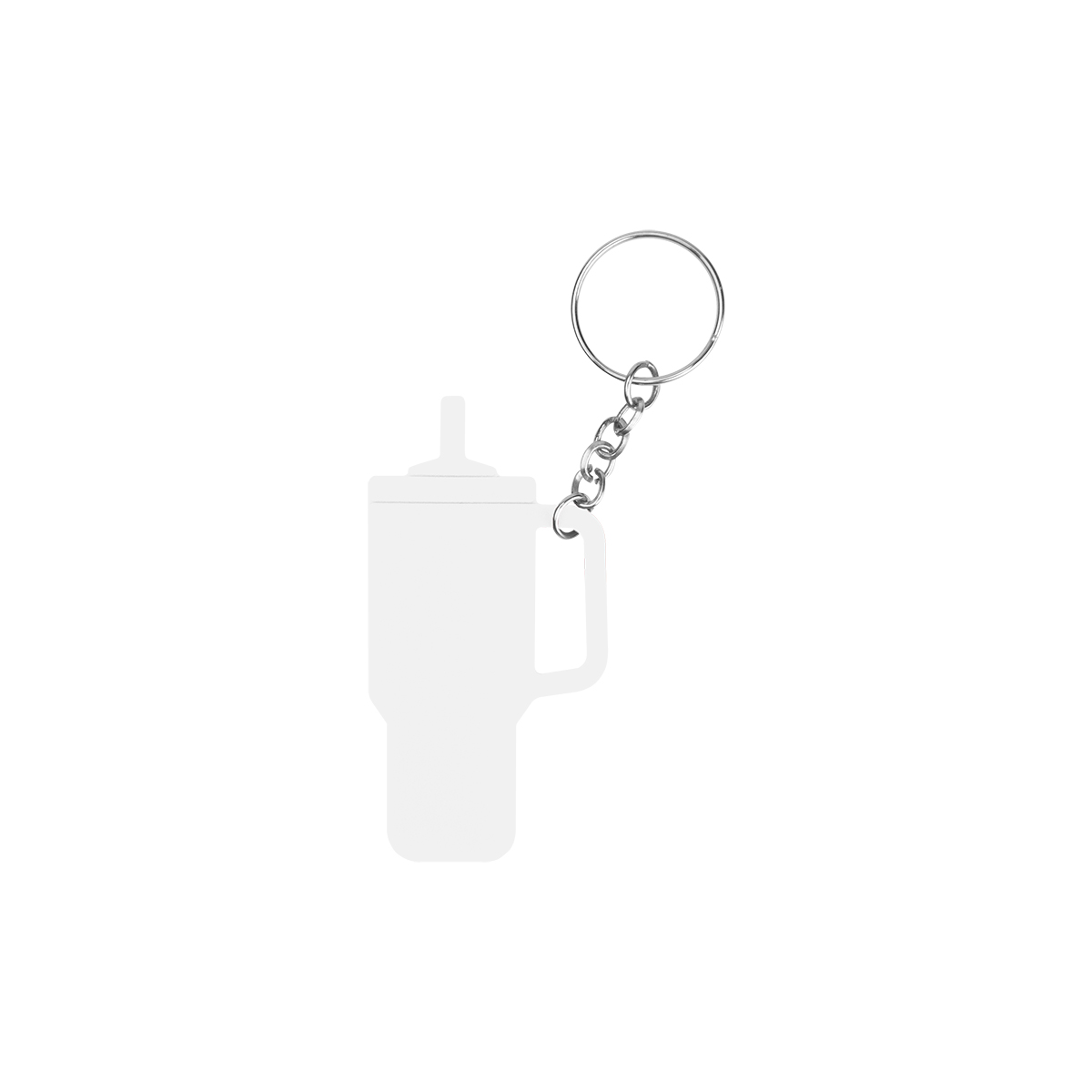 Intrepid Tumbler Shaped Silicone Key Ring 1