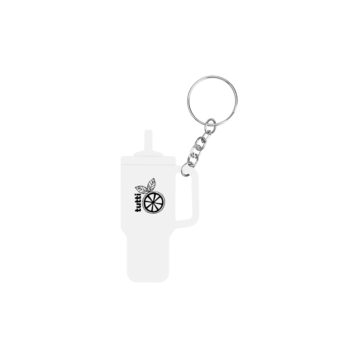 Intrepid Tumbler Shaped Silicone Key Ring 1