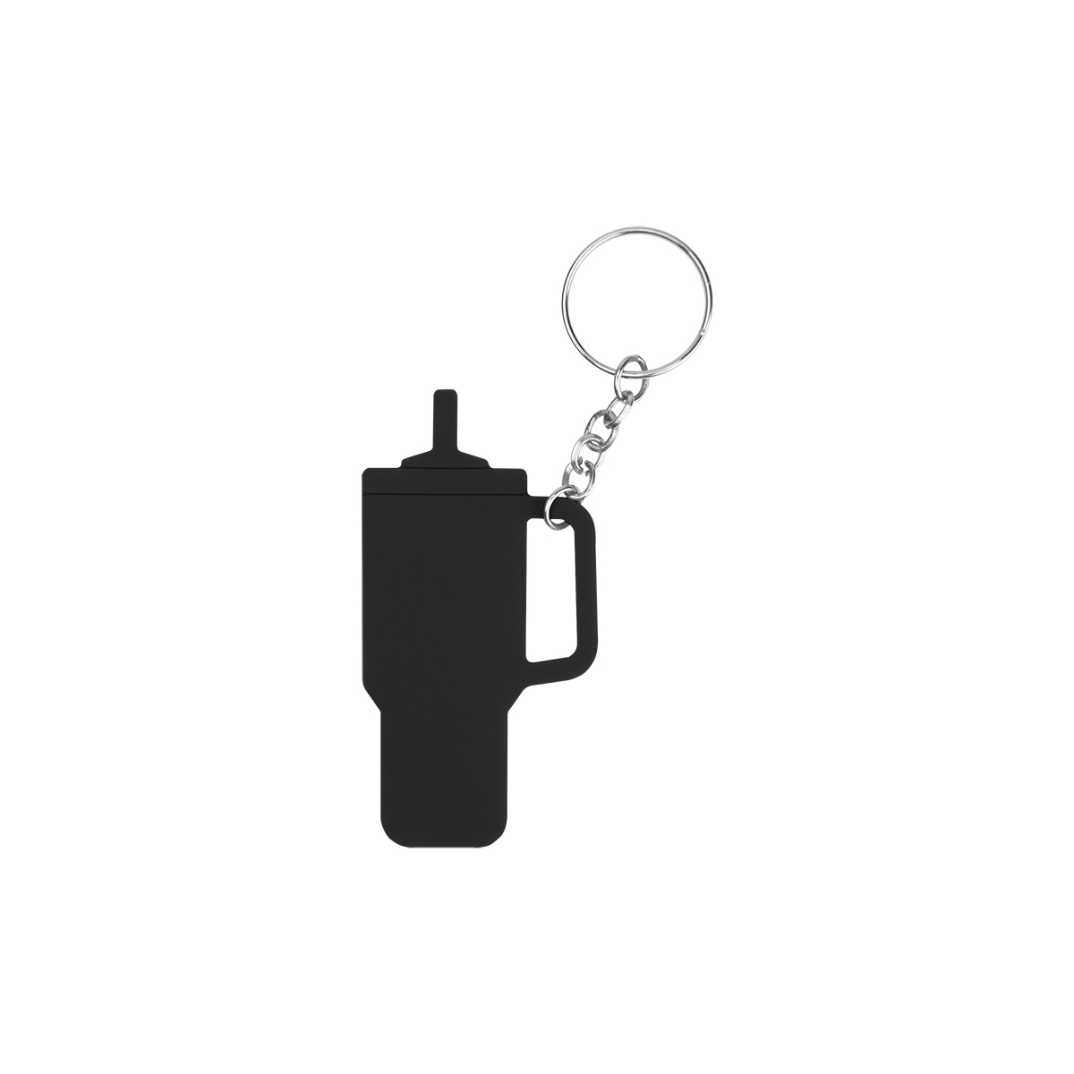 Intrepid Tumbler Shaped Silicone Key Ring 1