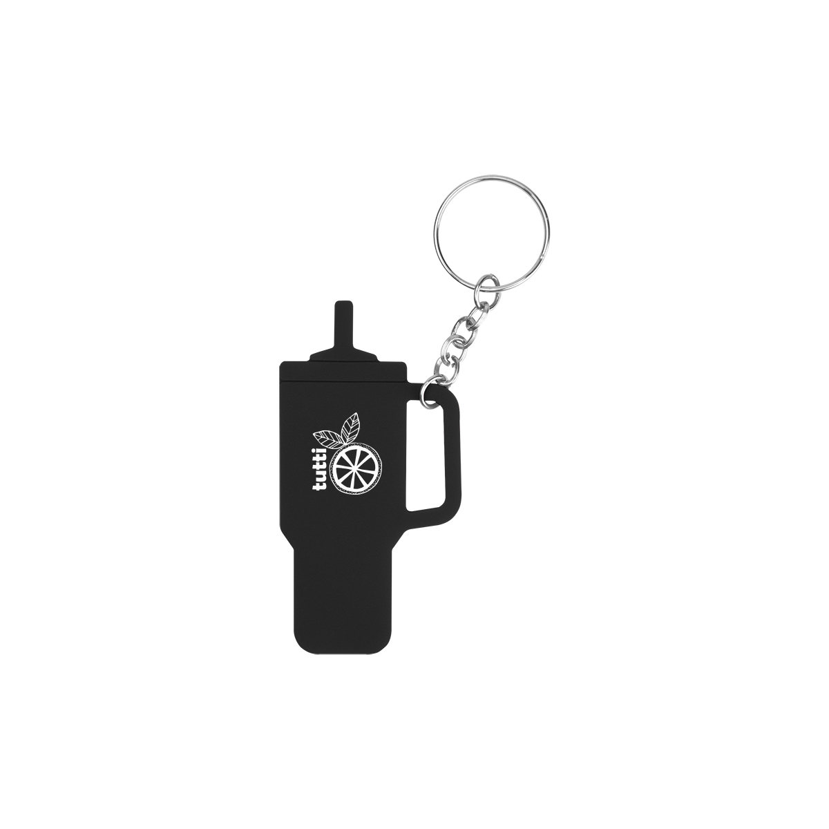 Intrepid Tumbler Shaped Silicone Key Ring 1