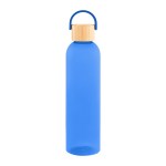 32 Oz. Jeffrey Rpet Bottle With Bamboo Lid And Easy Carry Handle - 50256 TRNBLU Blank 32 Oz. Jeffrey Rpet Bottle With Bamboo Lid And Easy Carry Handle - 50256 TRNBLU Blank