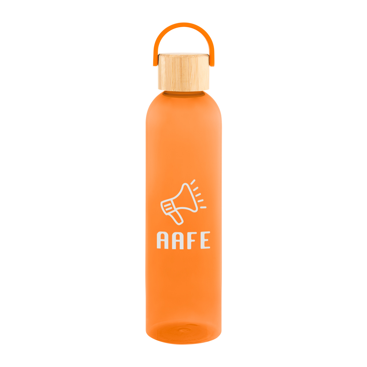 32 Oz. Jeffrey Rpet Bottle With Bamboo Lid And Easy Carry Handle 1