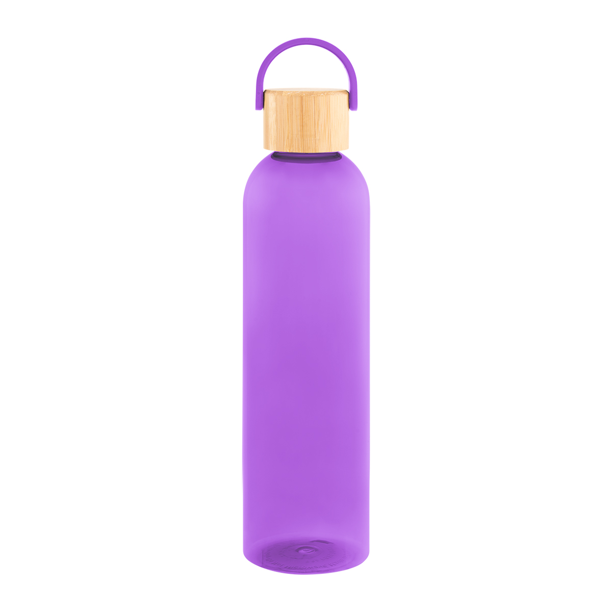 32 Oz. Jeffrey Rpet Bottle With Bamboo Lid And Easy Carry Handle 1