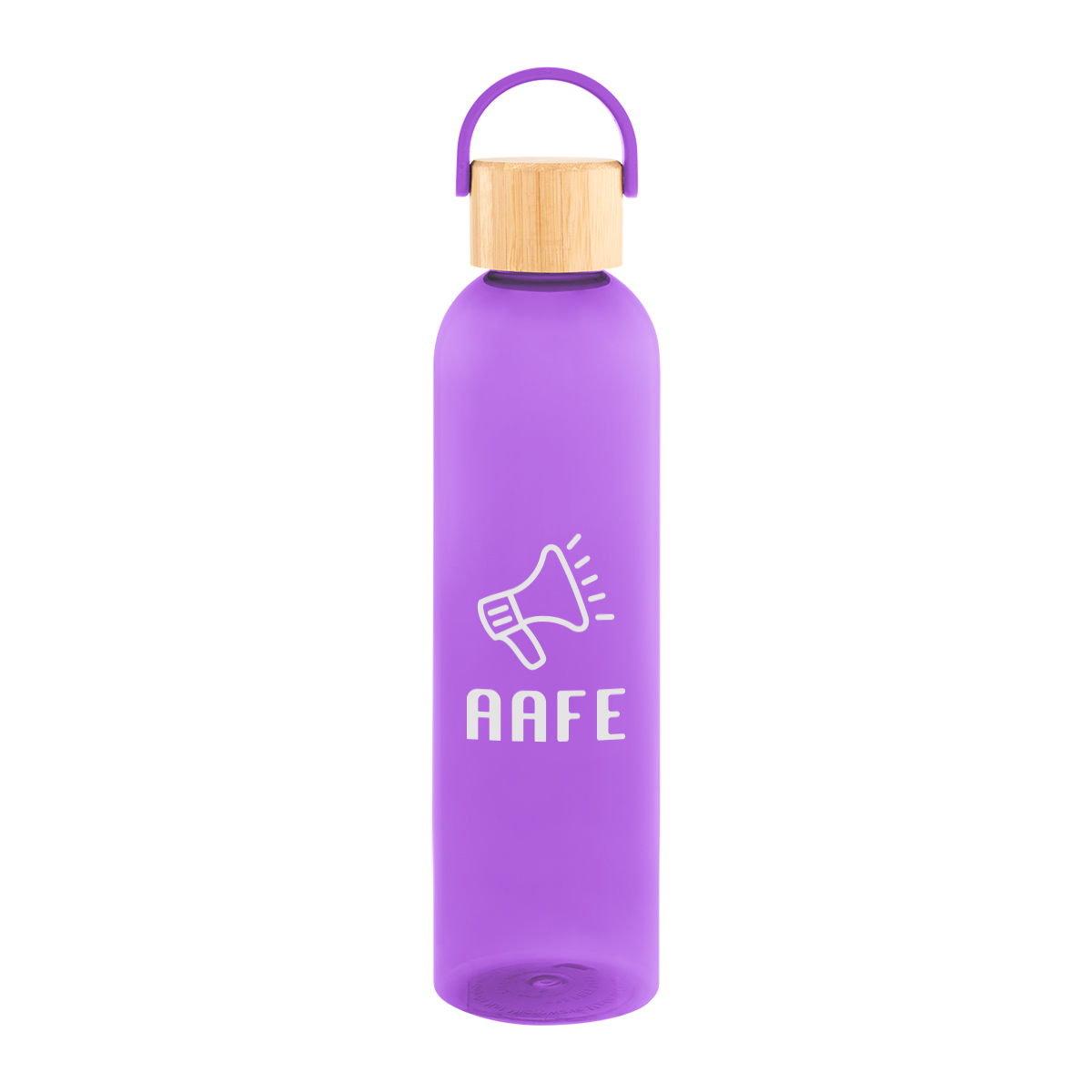 32 Oz. Jeffrey Rpet Bottle With Bamboo Lid And Easy Carry Handle 1