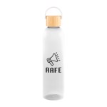 32 Oz. Jeffrey Rpet Bottle With Bamboo Lid And Easy Carry Handle - 50256 CLR Silkscreen 32 Oz. Jeffrey Rpet Bottle With Bamboo Lid And Easy Carry Handle - 50256 CLR Silkscreen