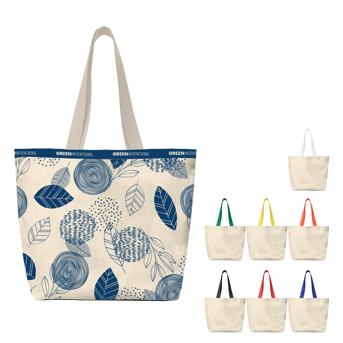 14 Oz. Recycled Canvas Tote Bag 1