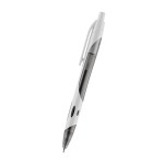 Two-tone Kai Rabs Sleek Write Pen - 11833 TRNBLKWHT Blank Two-tone Kai Rabs Sleek Write Pen - 11833 TRNBLKWHT Blank