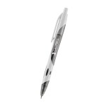 Two-tone Kai Rabs Sleek Write Pen - 11833 TRNBLKWHT Silkscreen Two-tone Kai Rabs Sleek Write Pen - 11833 TRNBLKWHT Silkscreen