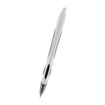 Two-tone Kai Rabs Sleek Write Pen - 11833 TRNBLKWHT Front Two-tone Kai Rabs Sleek Write Pen - 11833 TRNBLKWHT Front