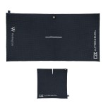 Cutter & Buck® Rpet Magnetic Golf Towel - 6066 NAV Embroidery Cutter & Buck® Rpet Magnetic Golf Towel - 6066 NAV Embroidery