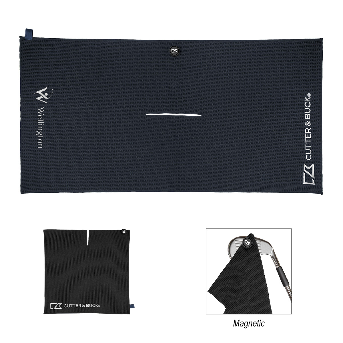 Cutter & Buck® Rpet Magnetic Golf Towel 1