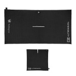 Cutter & Buck® Rpet Magnetic Golf Towel - 6066 BLK Embroidery Cutter & Buck® Rpet Magnetic Golf Towel - 6066 BLK Embroidery