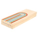3-track Travel Cribbage Game - 80080 FSCWOOD Angle 3-track Travel Cribbage Game - 80080 FSCWOOD Angle