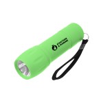 Rechargeable Rubberized Cob Light With Strap 2.0 - 25462 GRN Padprint Rechargeable Rubberized Cob Light With Strap 2.0 - 25462 GRN Padprint