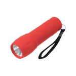 Rechargeable Rubberized Cob Light With Strap 2.0 - 25462 RED Blank Rechargeable Rubberized Cob Light With Strap 2.0 - 25462 RED Blank
