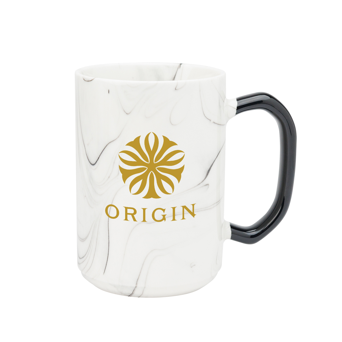 15 Oz. Marble Finish Ceramic Mug 1